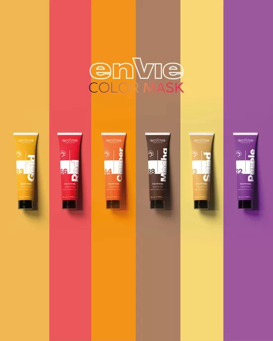 NEW!   ENVIE COLOR MASK. Tonējošas matu maskas.