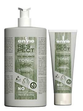 ENVIE Respect Vegan TONIC Conditioner. Tonizējošs balzams krāsotiem un ķīmiski apstrādātiem matiem.