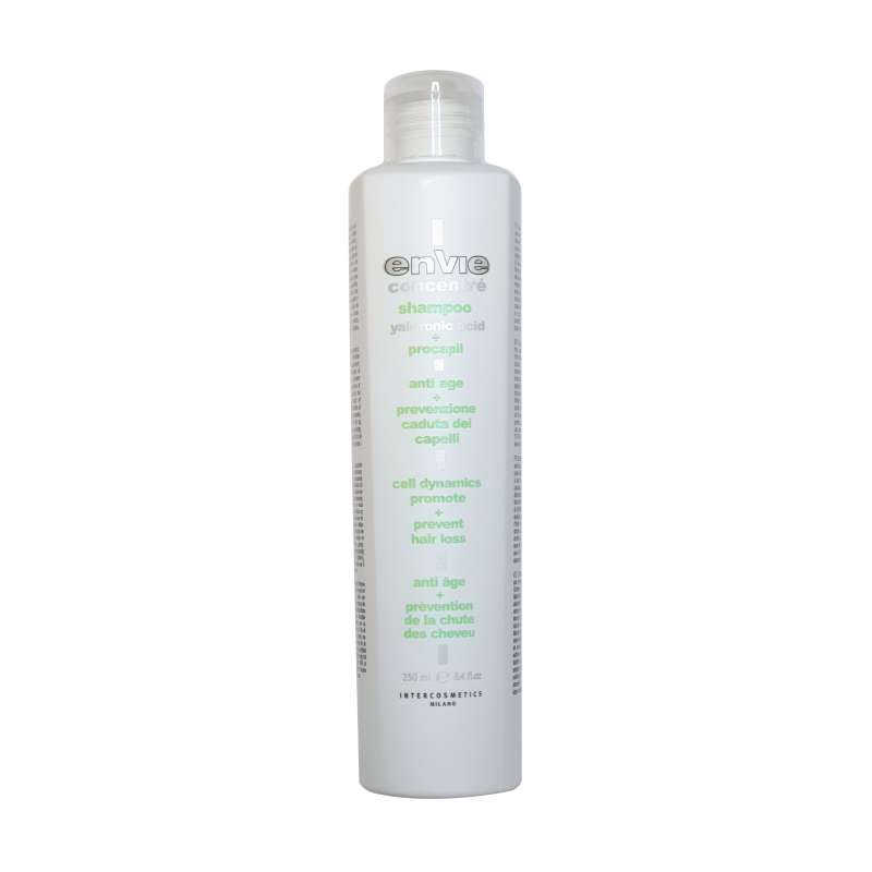 ENVIE Shampoo Procapil Anti Hair Loss Anti Age. Šampūns pret matu izkrišanu. Satur prokapilu un trihohiālu. 250 ml.
