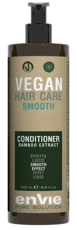 ENVIE Vegan Conditioner Bamboo Extract. Nogludinošs matu balzams. Satrur bambusa ekstraktu. 500 ml.