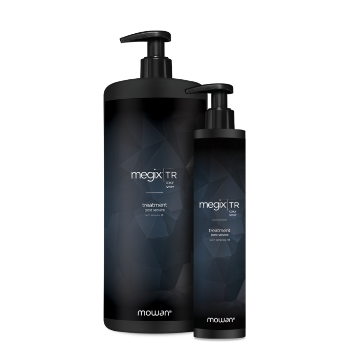 MOWAN MEGIX Color Saver Treatment. Krēmveida balzams krāsotiem matiem un citiem matu tipiem. pH 4,3.