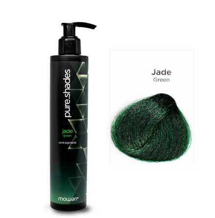MOWAN Pure.Shades Pure Pigments. Tonējoša matu krāsa/maska JADE GREEN, 250 ml.