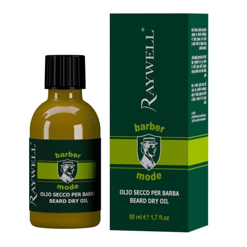 RAYWELL Barber Mode Beard Dry Oil. Bārdas eļļa. 50 ml.