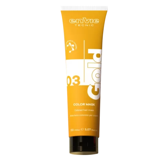 ENVIE Color Mask, Gold – .03. Tonējoša matu maska, zelts. 150 ml.