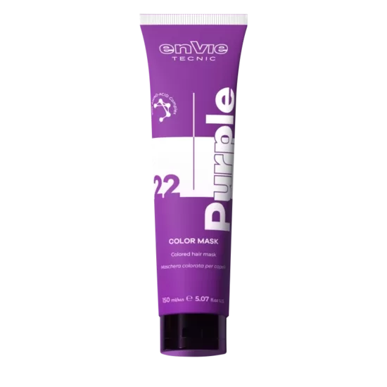 NVIE Color Mask, Purple – .22. Tonējoša matu maska, purpura. 150 ml.