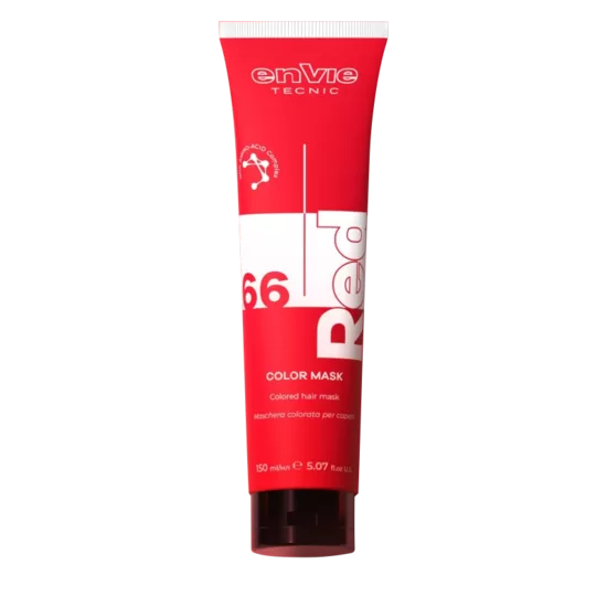 ENVIE Color Mask, Red – .66. Tonējoša matu maska, sarkana. 150 ml.