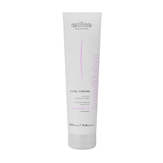 ENVIE Design Curl Cream. Vidējas fiksācijas matu krēms loku izcelšanai. 200 ml.
