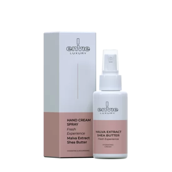 ENVIE Hand Cream Spray. Mitrinošs un barojošs izsmidzināms roku krēms. 50 ml.