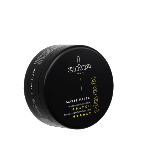 ENVIE Man Wax Matt, Matte Paste. Vīriešu matēts matu veidošanas ūdens vasks. 150 ml.