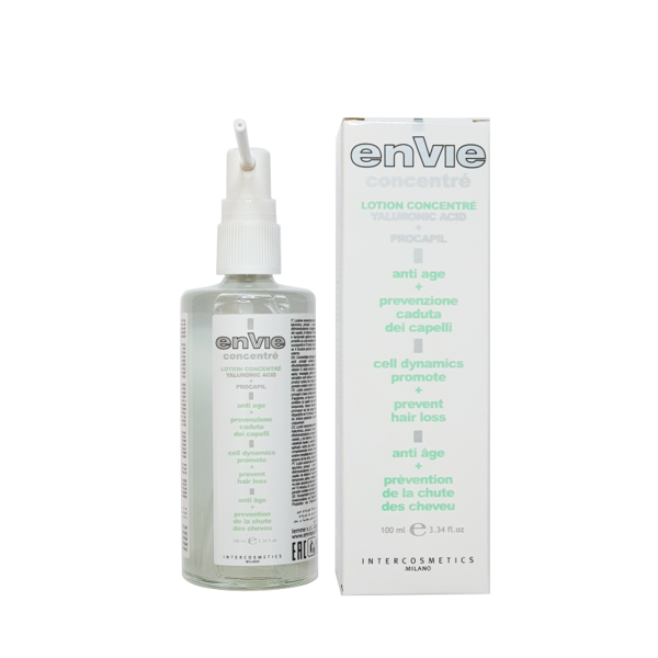 ENVIE Lotion Procapil Anti Hair Loss Anti Age. Toniks/losjons pret matu izkrišanu. Satur prokapilu un trihohiālu. 100 ml.