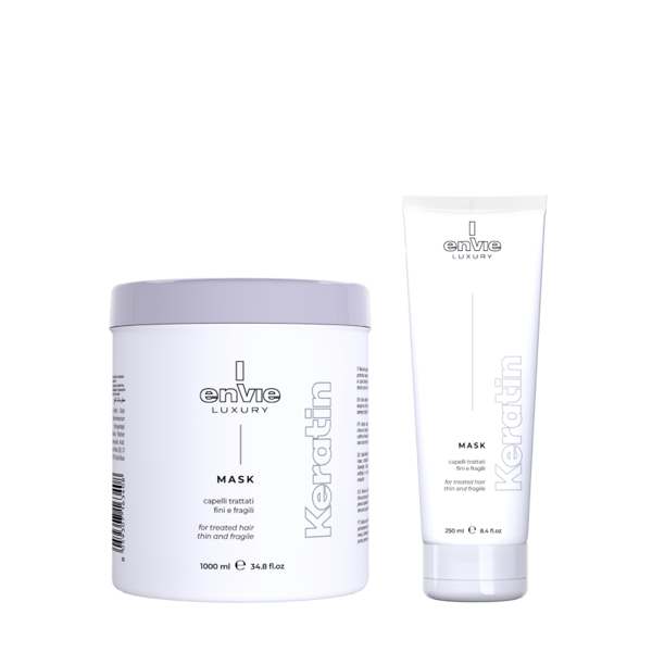 ENVIE Luxury Mask Keratin. Keratīna maska apstrādātiem, smalkiem un trausliem matiem.