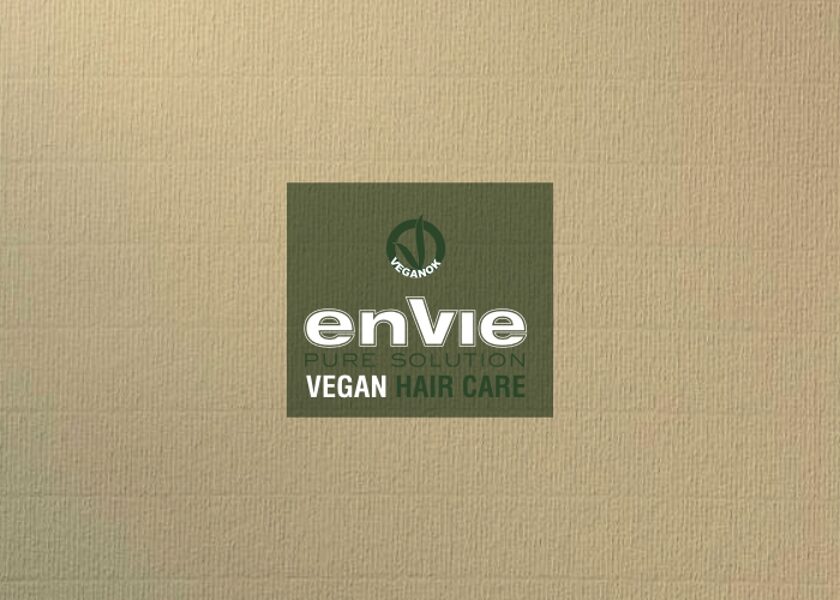 KATALOGS. ENVIE Vegan. Vegānu sērijas matu un galvas ādas šampūni un kopšanas līdzekļi. Nesatur nātrija sulfātus un parabēnus.