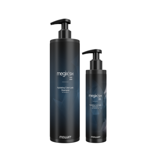 MOWAN MEGIX Hydrating Color Lock Shampoo. Mitrinošs šampūns, īpaši piemērots krāsotiem matiem.
