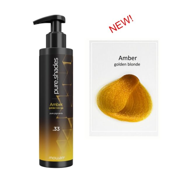 MOWAN Pure.Shades Pure Pigments. Tonējoša matu krāsa/maska AMBER GOLDEN BLONDE, .33, 250 ml.