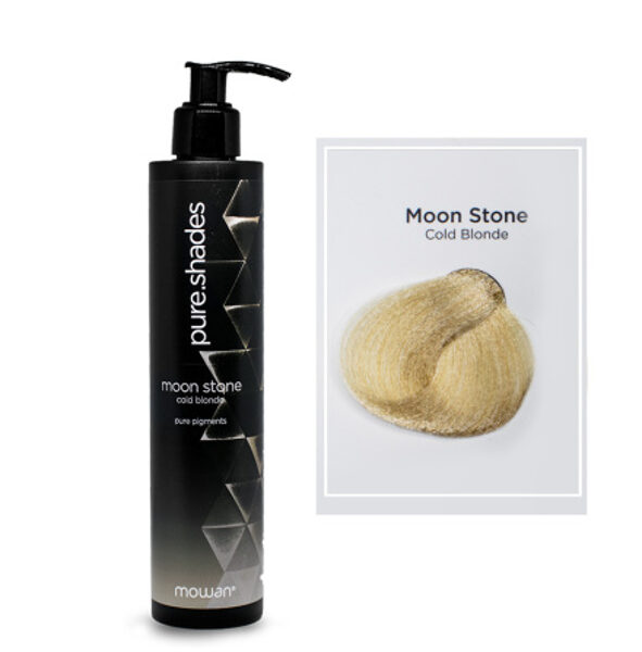 MOWAN Pure.Shades Pure Pigments. Tonējoša matu krāsa/maska MOON STONE COOL BLONDE, 250 ml.