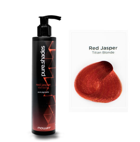 MOWAN Pure.Shades Pure Pigments. Tonējoša matu krāsa/maska RED JASPER TITIAN BLONDE, 250 ml.