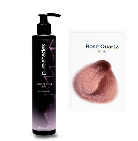 MOWAN Pure.Shades Pure Pigments. Tonējoša matu krāsa/maska ROSE QUARTZ PINK, 250 ml.