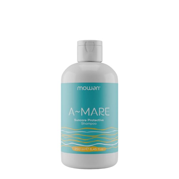 MOWAN A-Mare Suncare Protective Shampoo. Barojošs aminoskābju saules/UV aizsardzības šampūns. 250 ml.