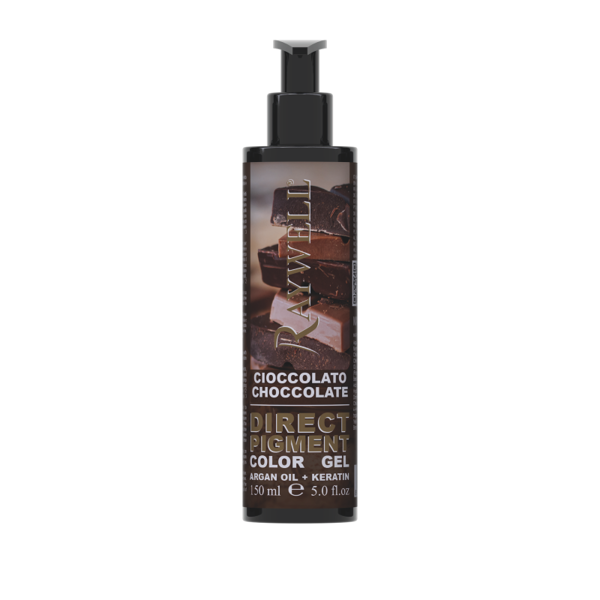 RAYWELL tonējoša gelveida matu krāsa CIOCCOLATE – CHOCOLATE. 150 ml.
